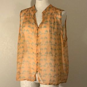 XXL BAR III Sheer short sleeve shirt